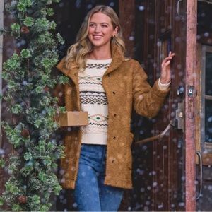 Natural Reflections Sherpa Coat